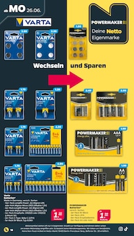 Batterie im aktuellen Netto mit dem Scottie Prospekt (Dresden) Batterie im Netto mit dem Scottie Prospekt "Günstig. Besser. Für Dich." mit 37 Seiten (Dresden)