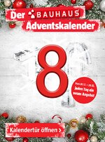 BAUHAUS Prospekt "Der BAUHAUS Adventskalender", 1 Seiten, für Schwanewede, 08.12.2019 - 08.12.2019 BAUHAUS Prospekt "Der BAUHAUS Adventskalender", 1 Seiten, für Schwanewede, 08.12.2019 - 08.12.2019