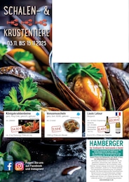 Krabben Angebot & Preis im aktuellen Hamberger Prospekt Krabben Angebot im aktuellen Hamberger Prospekt auf Seite 52