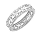 E.Leclerc - Bague en argent rhodié et oxydes de zirconium : offre du catalogue Promo Bague en argent rhodié et oxydes de zirconium à 47,00 € dans le catalogue E.Leclerc ""