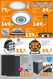 Aktueller Globus-Baumarkt Prospekt mit Lampe, "Immer eine Idee besser", Seite 6