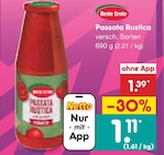 Netto Marken-Discount Vechta - Passata Rustica Angebot im Prospekt Passata Rustica bei Netto Marken-Discount im Vechta Prospekt für 1,11 €