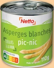 Asperges blanches pic-nic - Netto à 1,19 € dans le catalogue Netto