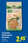 Bio Knusprige Haferpops Angebote von Crownfield bei Lidl Schwäbisch Hall für 2,45 €