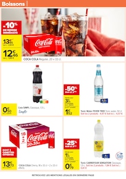 Offre Boisson gazeuse dans le catalogue Carrefour du moment à la page 59