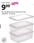 Aufbewahrungsboxen-Set „BEATE“ im Angebot bei mömax in Kempten Aufbewahrungsboxen-Set „BEATE“ Angebote bei mömax Kempten für 9,99 €