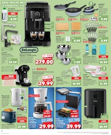 Delonghi Angebot im aktuellen Kaufland Prospekt auf Seite 18