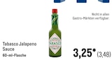 Jalapeno Sauce von Tabasco für 3,48 € bei METRO im Angebot Jalapeno Sauce von Tabasco im aktuellen METRO Prospekt