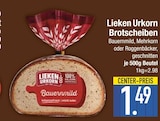 Bauernmild Brotscheiben im EDEKA Prospekt Bauernmild Brotscheiben von Lieken Urkorn im aktuellen EDEKA Prospekt für 1,49 €