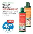 Duschgel im V-Markt Prospekt Duschgel von WELEDA im aktuellen V-Markt Prospekt für 4,99 €