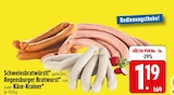Schweinsbratwürstl im EDEKA Prospekt Schweinsbratwürstl von im aktuellen EDEKA Prospekt für 1,19 €