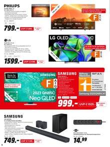 65 Zoll OLED Fernseher Angebot im aktuellen MediaMarkt Saturn Prospekt auf Seite 8