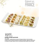 Canapés prestiges gourmands en promo chez Carrefour Harnes à 15,90 €