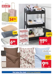 Bettwäsche im Rusta Prospekt "Willkommen zu Hause in Schweden!" mit 24 Seiten (Jena)