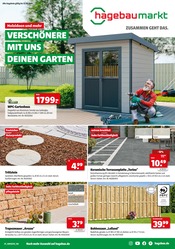 Aktueller Hagebaumarkt Prospekt mit Zaun, "VERSCHÖNERE MIT UNS DEINEN GARTEN", Seite 1