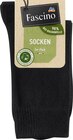Socken im dm-drogerie markt Prospekt Socken mit Bio-Baumwolle schwarz Gr. 39-42 von Fascino im aktuellen dm-drogerie markt Prospekt für 3,95 €