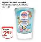 No-Touch Handseife im Angebot bei GLOBUS in Bad Kreuznach No-Touch Handseife Angebote von Sagrotan bei GLOBUS Bad Kreuznach für 2,99 €