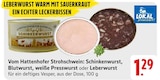 Schinkenwurst oder Blutwurst oder weiße Presswurst oder Leberwurst Angebote von Wurstmanufaktur Rainer Rad bei E center Göppingen für 1,29 €