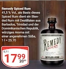 Remedy Spiced Rum Angebote bei GLOBUS Bochum für 17,99 €