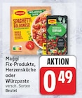Fix-Produkte von Maggi für 0,49 € bei EDEKA im Angebot Fix-Produkte von Maggi im aktuellen EDEKA Prospekt
