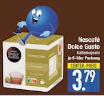 Dolce Gusto Kaffeekapseln im Angebot bei E center in Regensburg Dolce Gusto Kaffeekapseln Angebote von Nescafé bei E center Regensburg für 3,79 €