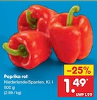 Aktuelles Paprika rot Angebot bei Netto Marken-Discount in Hamburg ab 1,49 €