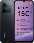 SMARTPHONE XIAOMI REDMI 15C 5G 256GO NOIR - XIAOMI en promo chez Auchan Hypermarché Valence à 179,99 €