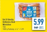 Delikatess Bock Würstchen bei diska im Görlitz Prospekt für 5,99 €