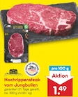 Hochrippensteak vom Jungbullen Angebote von Gut Ponholz bei Netto Marken-Discount Nordhausen für 1,49 €