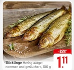 Bücklinge Angebote bei E center Freiburg für 1,11 €