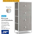 Kommode mit 4 Schubladen  im aktuellen ALDI SÜD Prospekt für 29,99 €