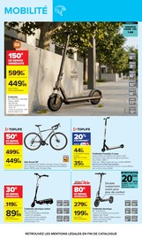 Promos Trottinette Électrique dans le catalogue "LE MOIS DES SUPPORTERS" de Carrefour Trottinette Électrique en promo dans le catalogue Carrefour à la page 70