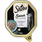 Sheba Schale Sauce Collection mit Kalbshäppchen in heller Sauce 85 g bei Zookauf im Prospekt "" für 0,55 €