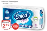 Pure Toilettenpapier bei GLOBUS im Prospekt "" für 2,49 €