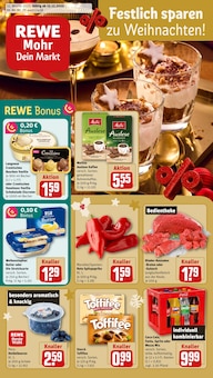 REWE Prospekt der Woche "Dein Markt" Seite 1, 15.12.2025 bis 20.12.2025 für Wiesbaden Aktueller REWE Prospekt "Dein Markt" Seite 1 von 22 Seiten für Wiesbaden