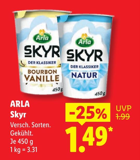 Skyr Bourbon Vanille
