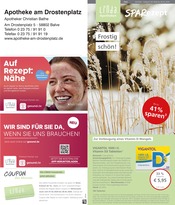 LINDA Premiumapotheke Apotheken Prospekt der aktuellen Woche mit 3 Seiten, gültig von 01.02.2026 bis 28.02.2026, in Balve und Umgebung Aktueller LINDA Premiumapotheke Apotheken Prospekt in Balve und Umgebung, "Aktuelle Angebote" mit 3 Seiten, 01.02.2026 - 28.02.2026