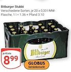 Aktuelle Bitburger Angebote bei GLOBUS in Bruchsal Aktuelles Stubbi Angebot bei GLOBUS in Bruchsal ab 8,99 €
