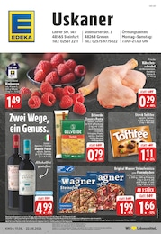 EDEKA Prospekt für Steinfurt mit 26 Seiten EDEKA Prospekt für Steinfurt: "Aktuelle Angebote", 26 Seiten, 17.08.2026 - 22.08.2026