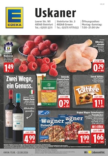 Aktueller EDEKA Steinfurt Prospekt EDEKA Prospekt Steinfurt "Aktuelle Angebote" mit 26 Seiten