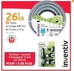Tuyau d'arrosage MBTY3 - INVENTIV en promo chez Mr.Bricolage Lyon à 26,50 €