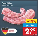 Aktuelle Pute Angebote bei Netto Marken-Discount in Erlangen Aktuelles Puten-Hälse Angebot bei Netto Marken-Discount in Erlangen ab 2,99 €