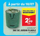 Promo SAC DE JARDIN PLIABLE à 2,99 € dans le catalogue Aldi à Vitry-sur-Seine