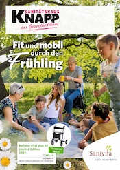 Aktueller Felix Knapp GmbH Sanitätshaus Prospekt in St. Wendel und Umgebung, "Fit und mobil durch den Frühling" mit 6 Seiten, 13.03.2025 - 31.05.2025