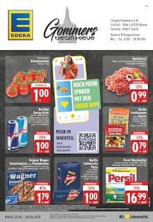 EDEKA Prospekt der Woche "Aktuelle Angebote" Seite 1, 23.06.2025 bis 28.06.2025 für Kleve Aktueller EDEKA Prospekt "Aktuelle Angebote" Seite 1 von 24 Seiten für Kleve