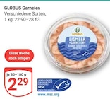 Eismeer Garnelen von Globus für 2,29 € bei GLOBUS im Angebot Eismeer Garnelen von Globus im aktuellen GLOBUS Prospekt