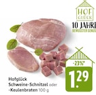 EDEKA - Schweine-Schnitzel Angebot im Prospekt Schweine-Schnitzel bei EDEKA im Prospekt "" für 1,29 €