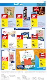 Prix et réduction Danone dans le prospectus Carrefour Market en cours Offre Danone dans le catalogue Carrefour Market du moment à la page 7