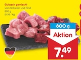 Gulasch gemischt Angebote bei Netto Marken-Discount Rostock für 7,49 €