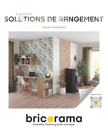 Prospectus Bricorama en cours, "Inspiration SOLUTIONS DE RANGEMENT", page 1 sur 13